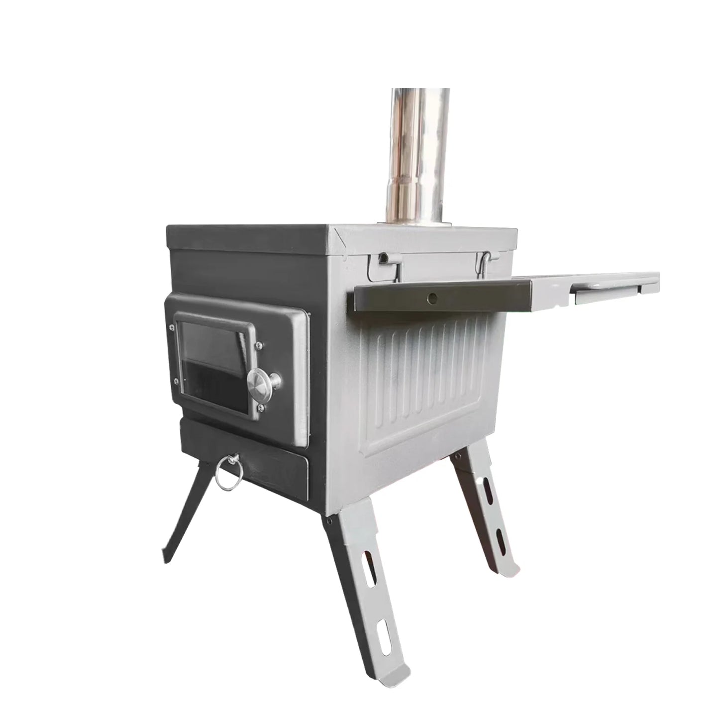Premium Black Outdoor Camping Wood Stove