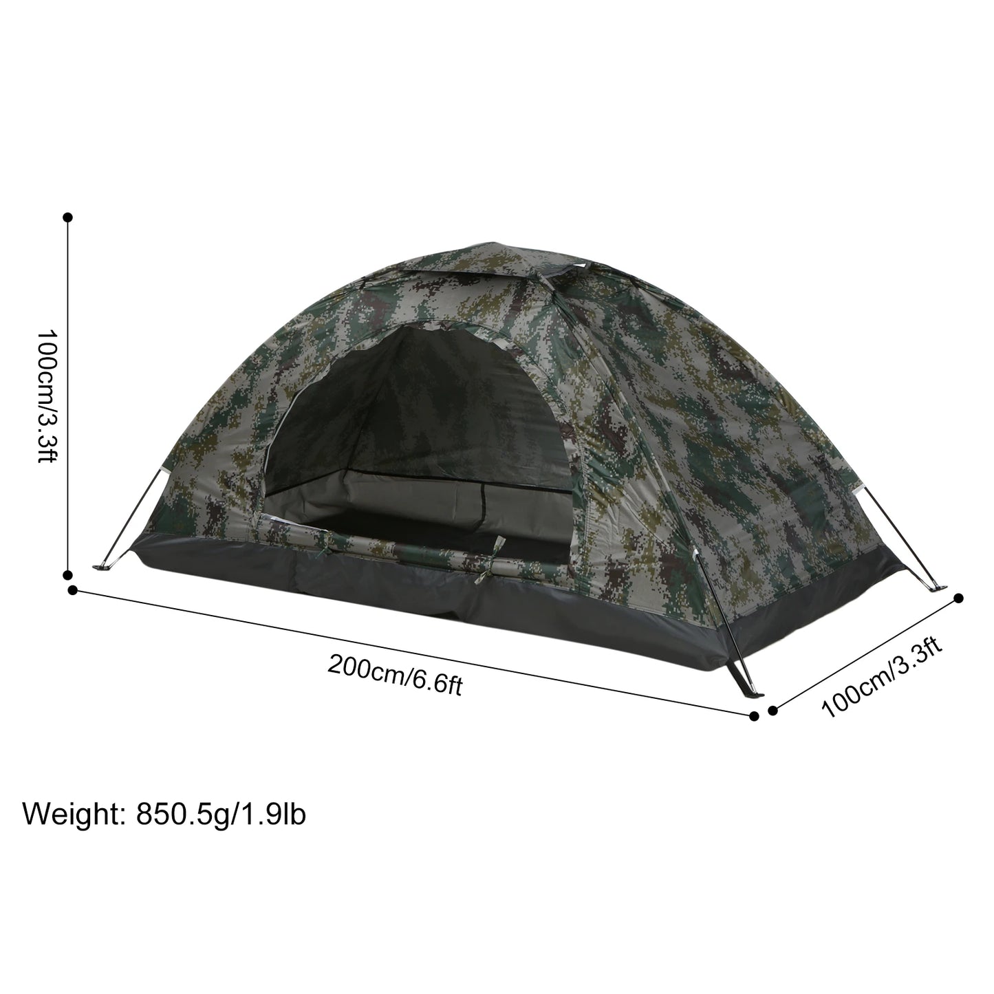 Portable Camping Tent — Lightweight, Water-Resistant Shelter for Outdoor Adventures