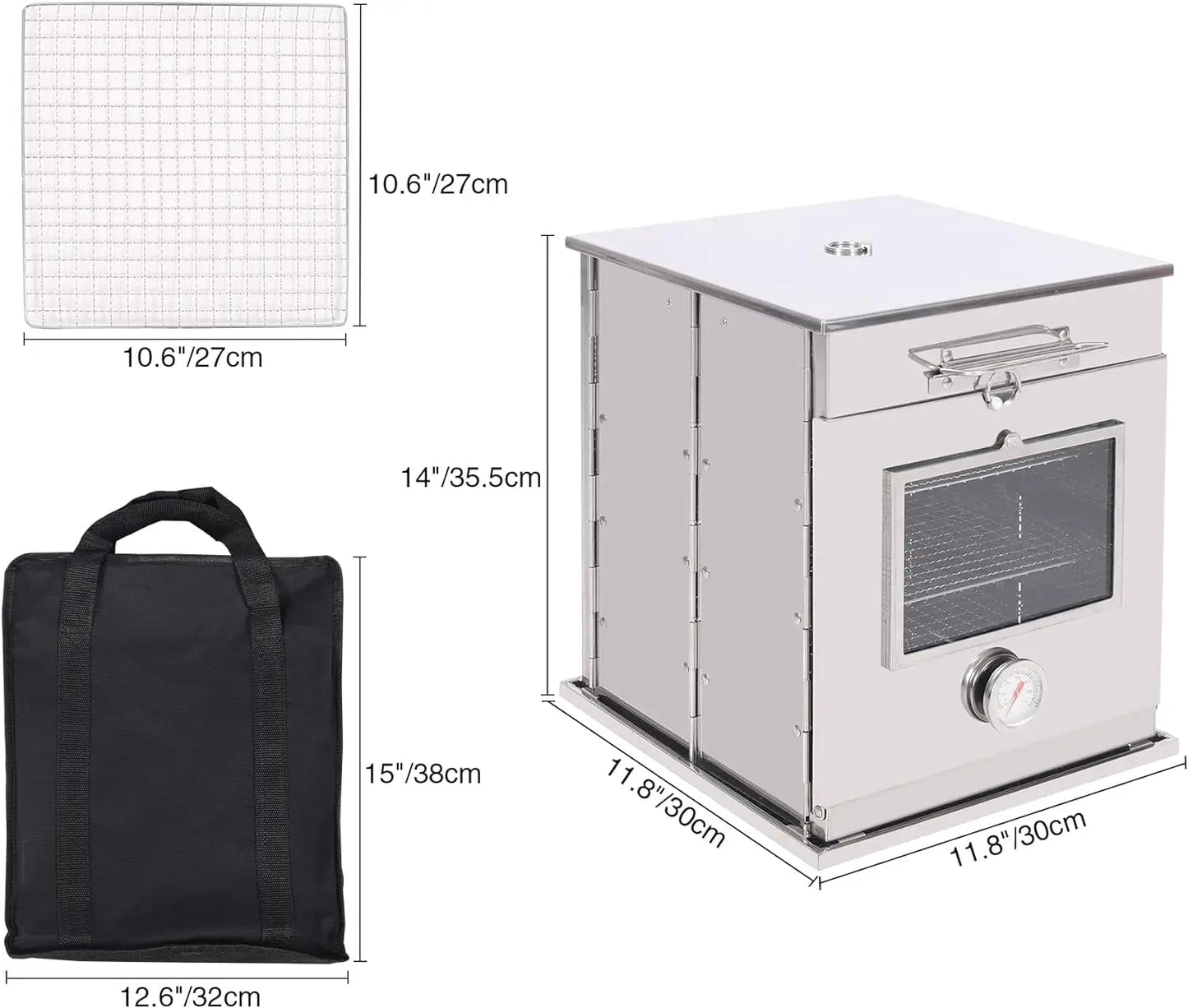 Stainless Steel Foldable Camping Oven