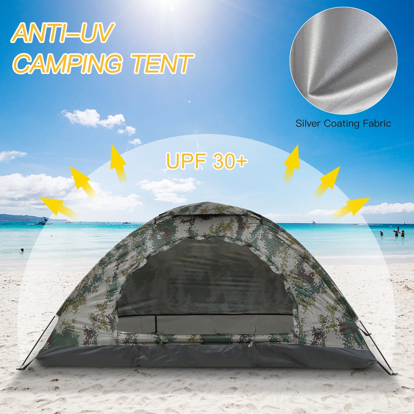 Portable Camping Tent — Lightweight, Water-Resistant Shelter for Outdoor Adventures