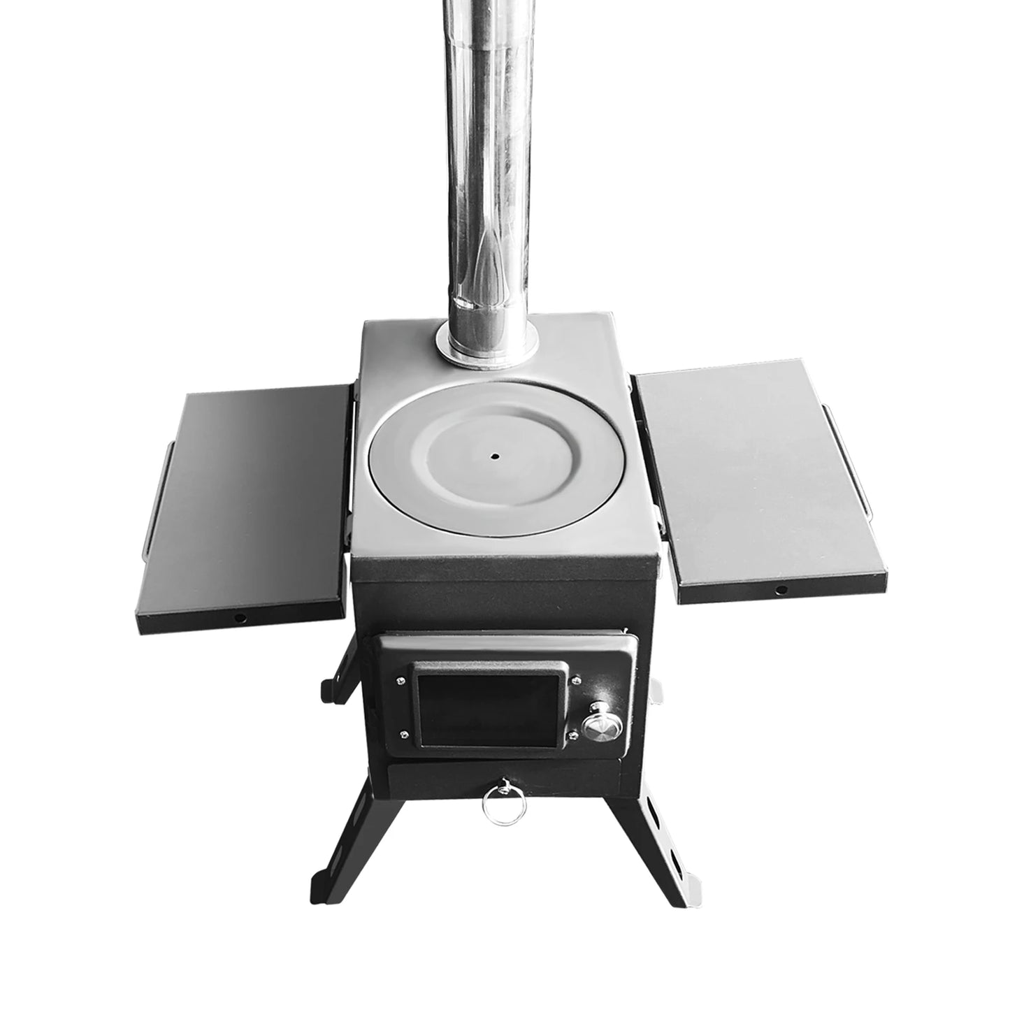 Premium Black Outdoor Camping Wood Stove