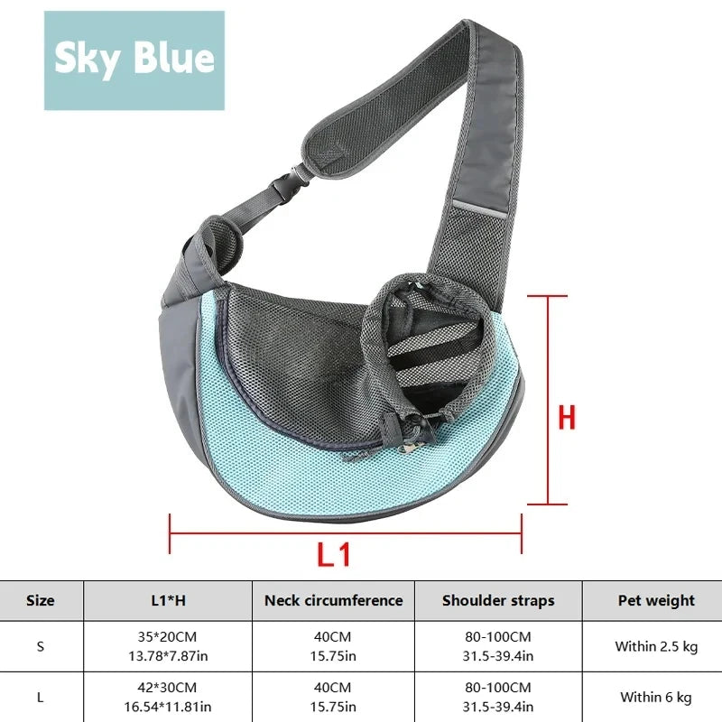 CozyCarry Hands-Free Pet Sling — Stylish & Comfortable Carrier