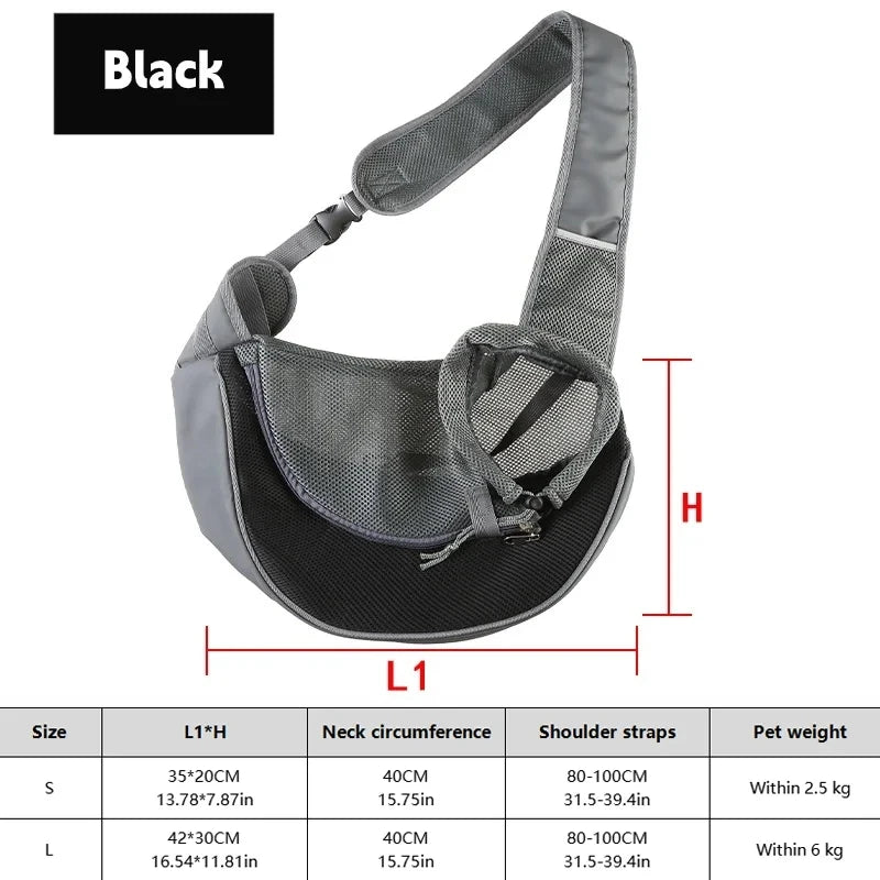 CozyCarry Hands-Free Pet Sling — Stylish & Comfortable Carrier