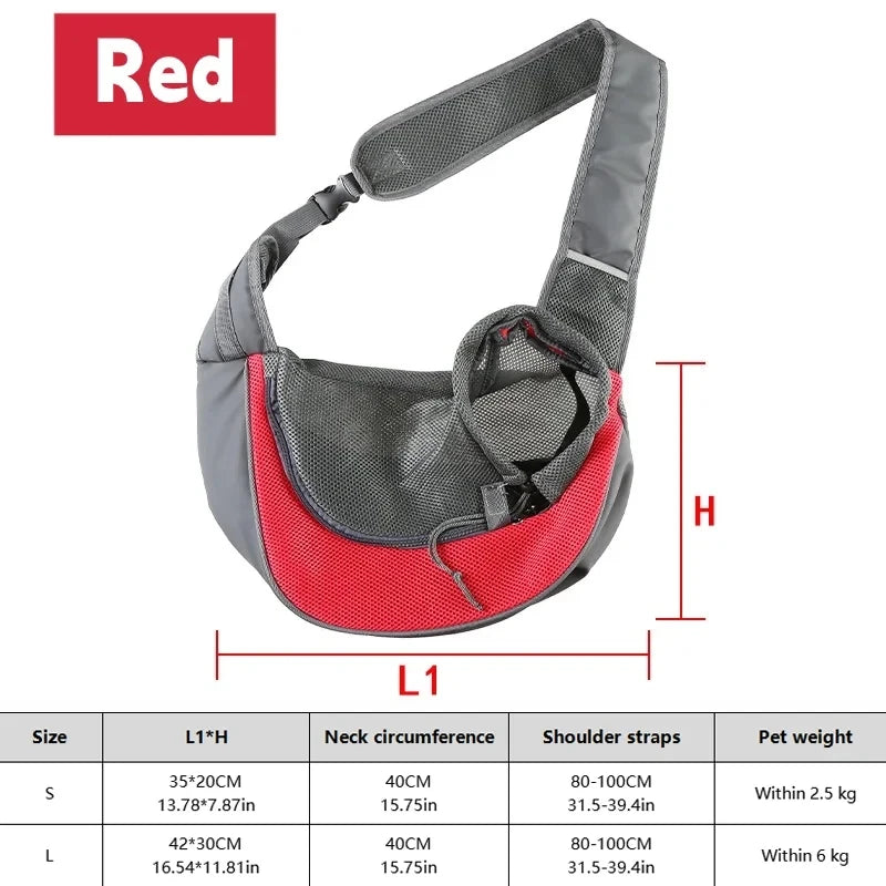 CozyCarry Hands-Free Pet Sling — Stylish & Comfortable Carrier