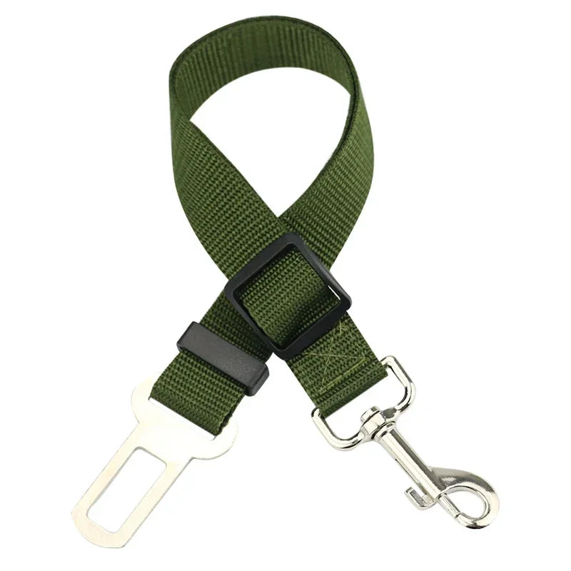 Adjustable Pet Car Seat Leash — Secure, Comfortable & Travel-Ready