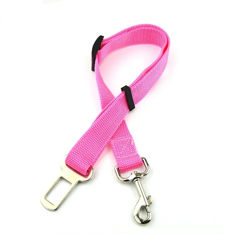 Adjustable Pet Car Seat Leash — Secure, Comfortable & Travel-Ready