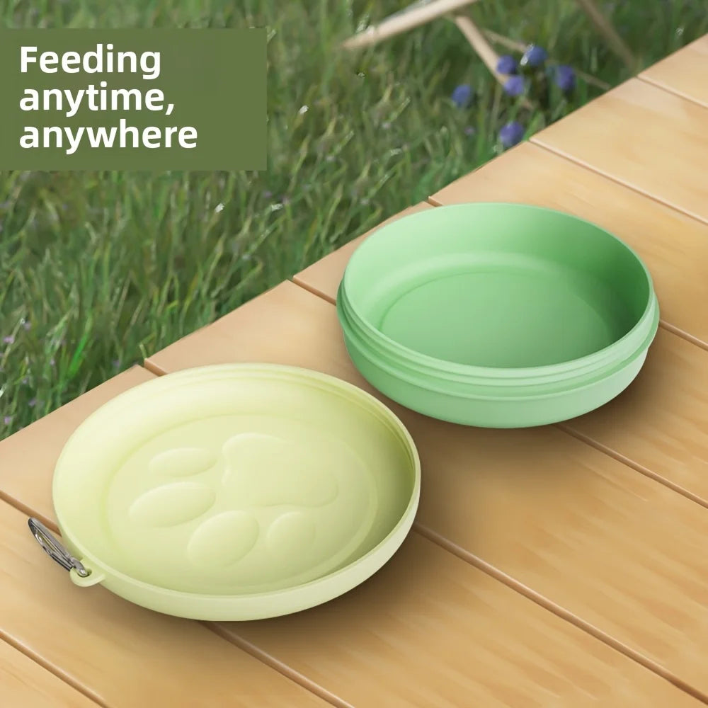 GoBowl Travel Pet Food Container — Clip & Go Convenience