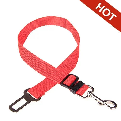 Adjustable Pet Car Seat Leash — Secure, Comfortable & Travel-Ready