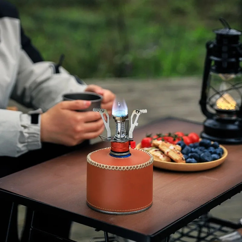 Ultra-Light Portable Gas Camping Stove — Powerful, Compact & Adventure-Ready