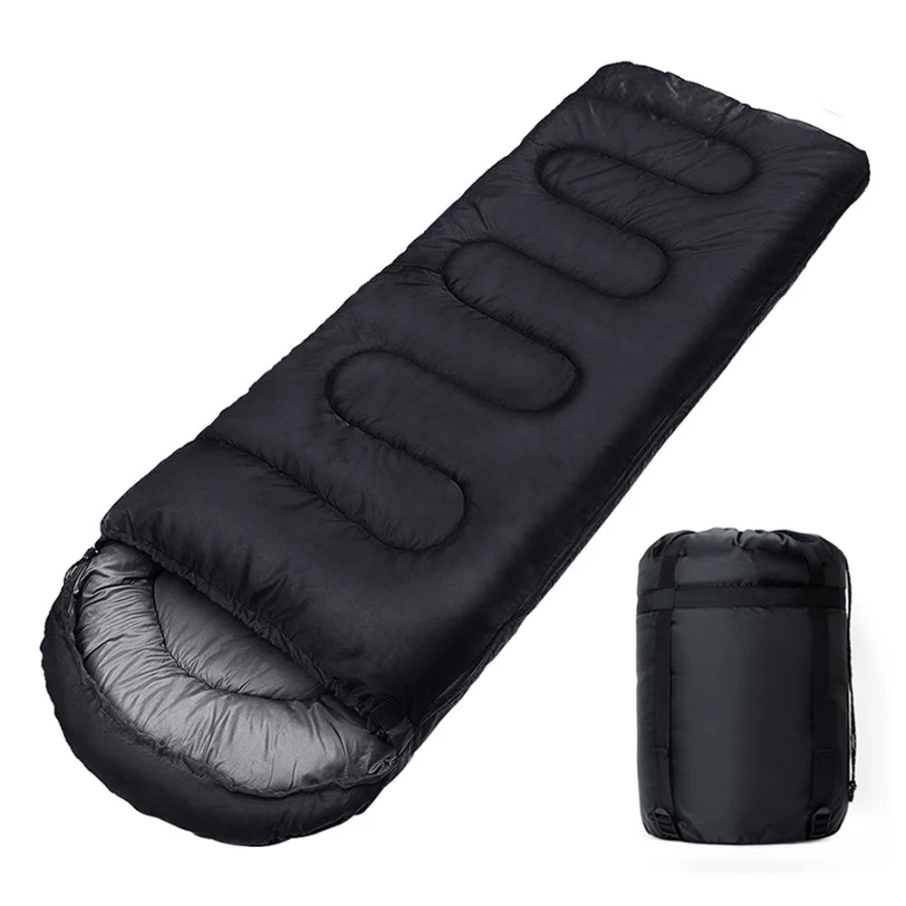 Lightweight Cotton Envelope Sleeping Bag – 3-Season Comfort for Spring & Autumn