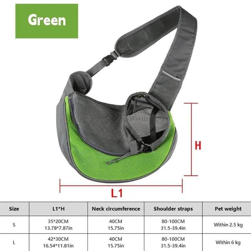 CozyCarry Hands-Free Pet Sling — Stylish & Comfortable Carrier