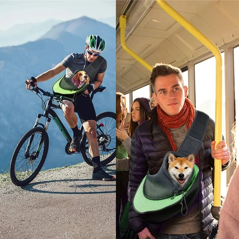 CozyCarry Hands-Free Pet Sling — Stylish & Comfortable Carrier