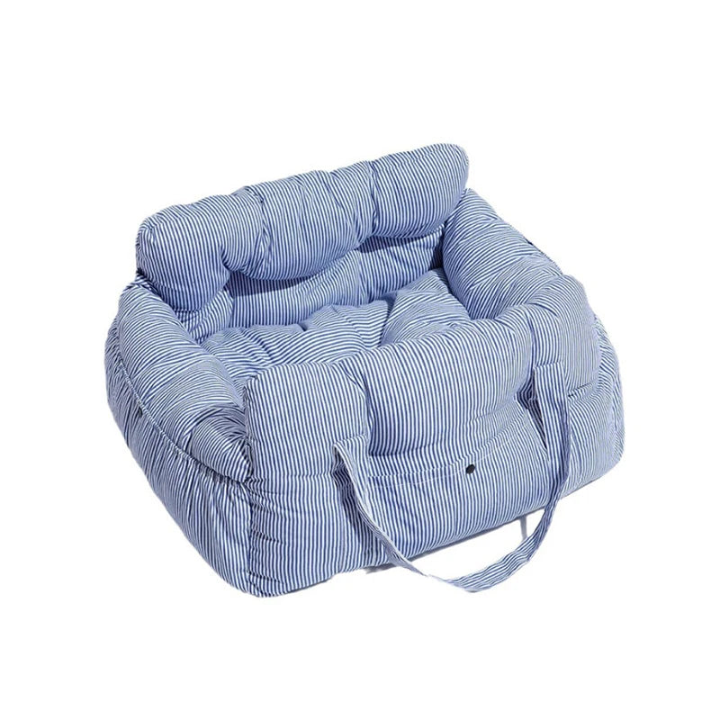 Cozy Ride™ Soft Pet Car Seat — Breathable Couch-Style Comfort