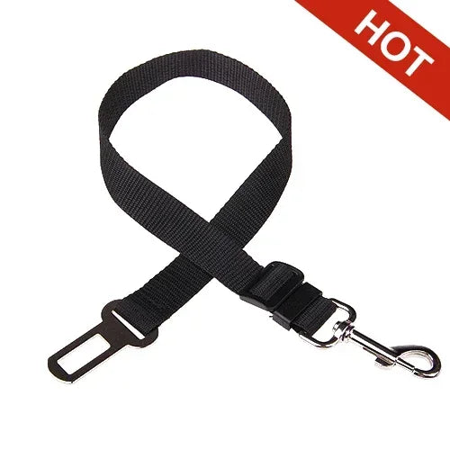 Adjustable Pet Car Seat Leash — Secure, Comfortable & Travel-Ready