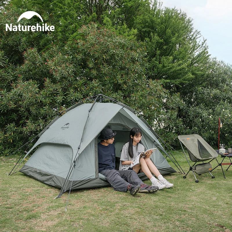 Naturehike automatic pop-up tent — Quick Setup, Waterproof, and Breathable