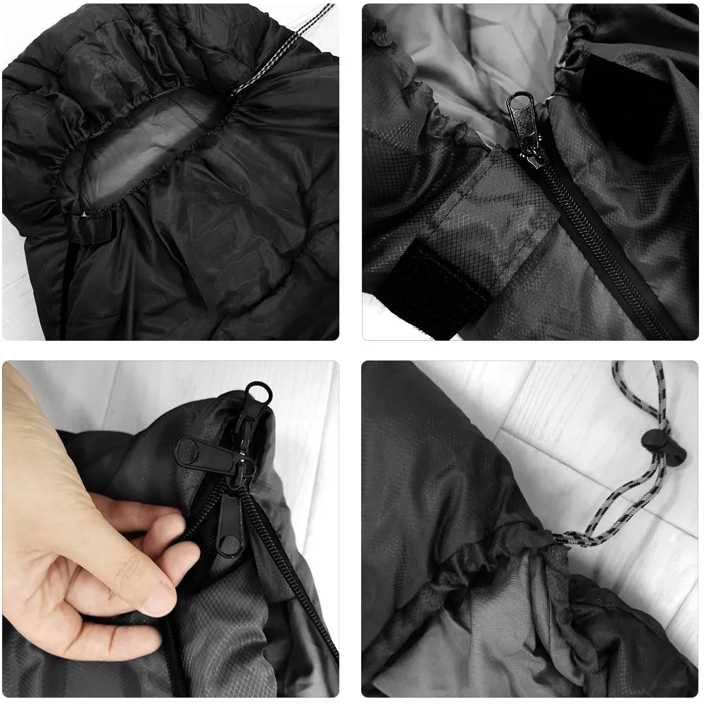 Lightweight Cotton Envelope Sleeping Bag – 3-Season Comfort for Spring & Autumn
