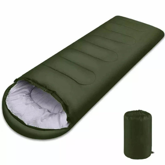 Lightweight Cotton Envelope Sleeping Bag – 3-Season Comfort for Spring & Autumn