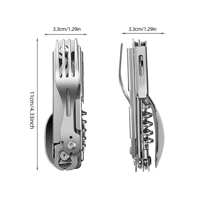 All-in-One Camping Multi-Tool — Compact, Versatile & Built for Adventure
