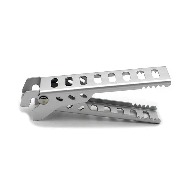 Aluminum Alloy Anti-Scalding Pot Clip — Lightweight Heat-Resistant Handle & Food Tong