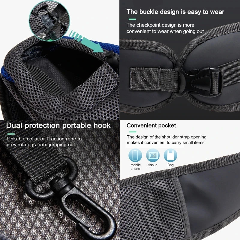 CozyCarry Hands-Free Pet Sling — Stylish & Comfortable Carrier