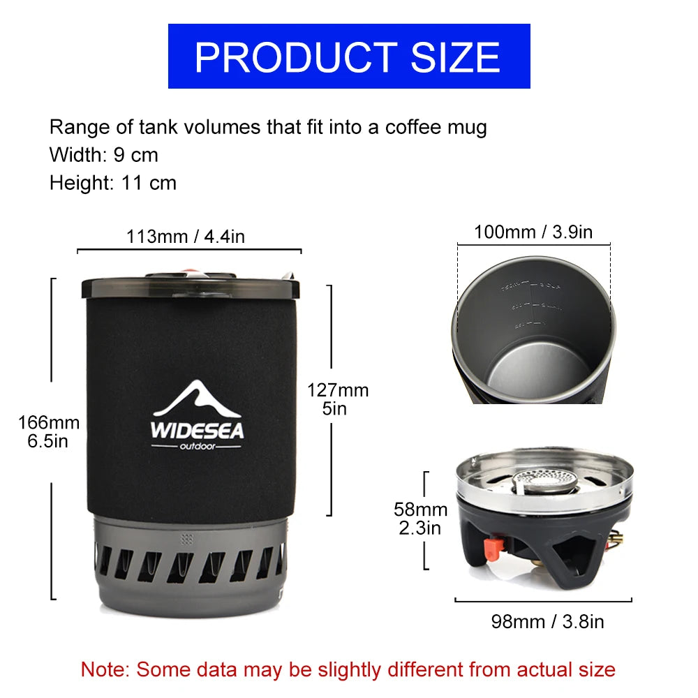 Camping Pot & French Press Combo