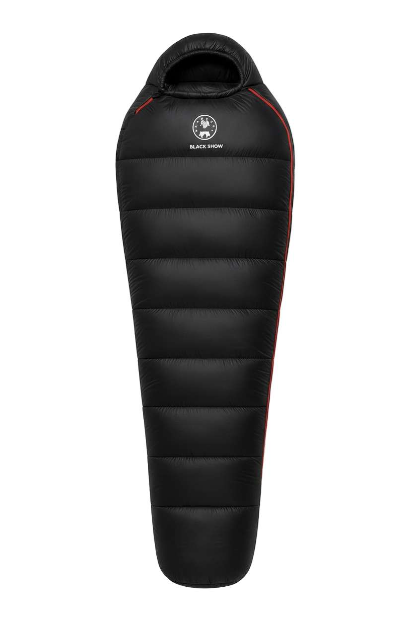 Premium Goose Down Mummy Sleeping Bag – Cold-Weather Comfort for Spring, Autumn & Winter
