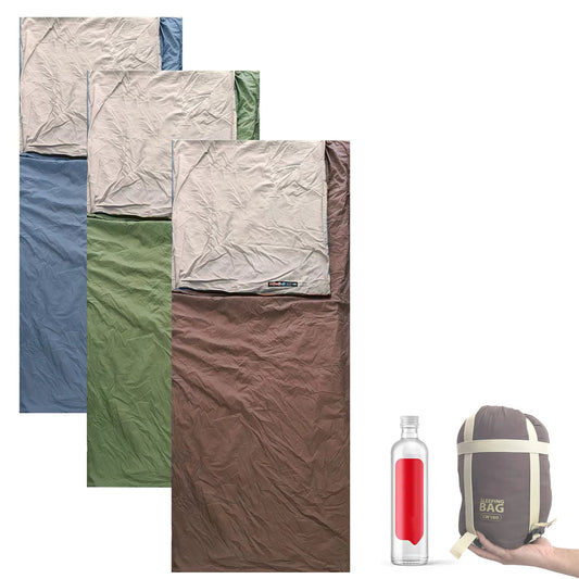 Ultralight Compact Sleeping Bag – Portable 3-Season Warmth for Camping, Hiking & Travel